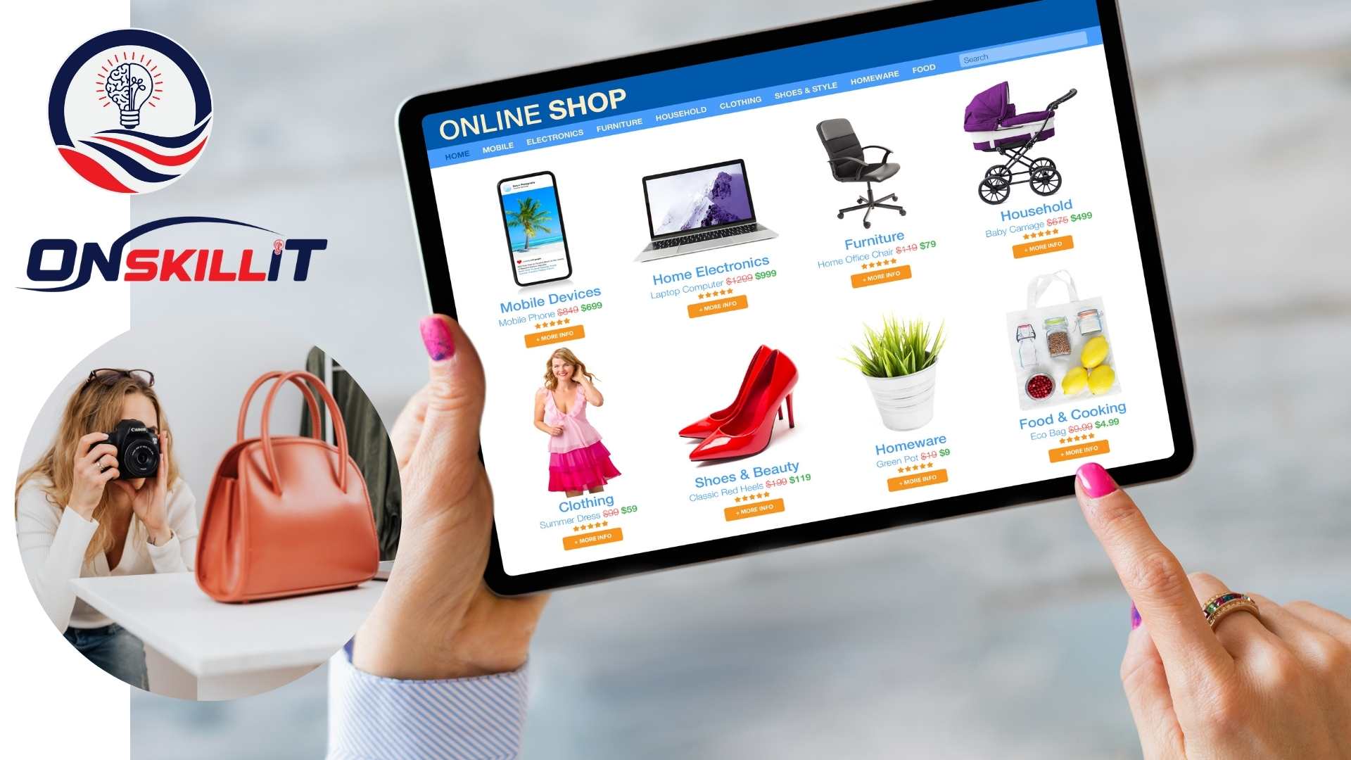 ecommerce online business by onskillit